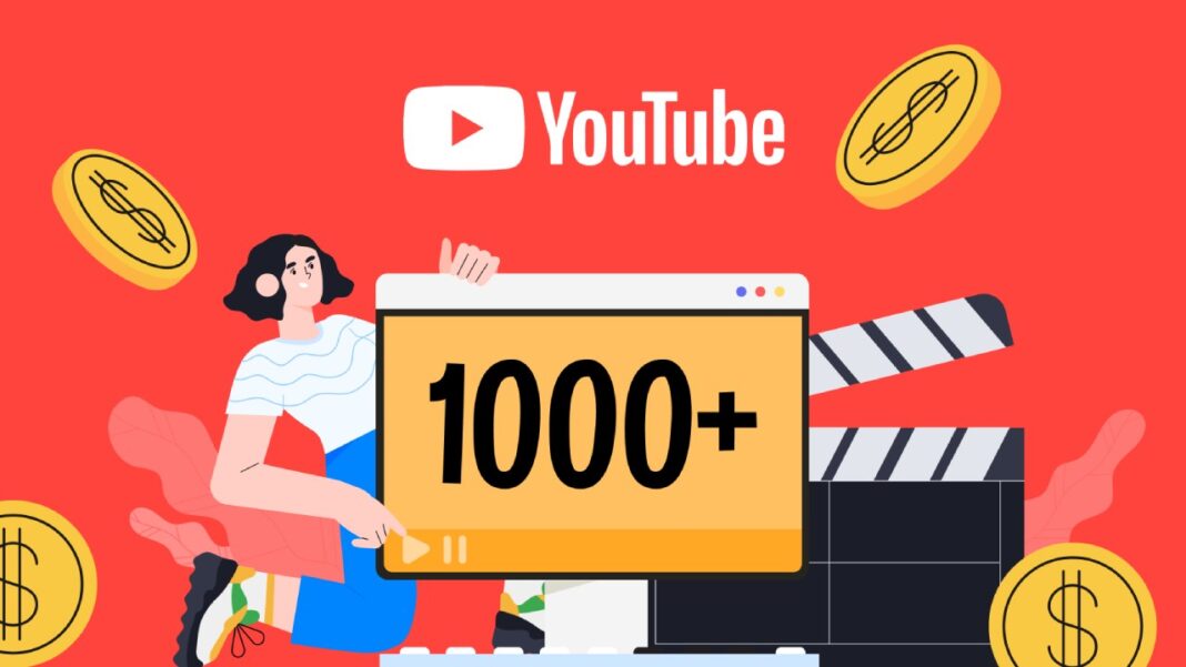 درآمد یوتیوب از هر 1000 بازدید
