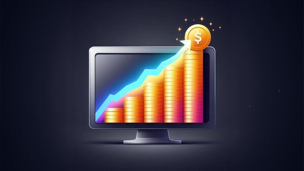 آمارها و سکه های دلار به صورت ستونی چیده شده اند - فعالسازی کسب درآمد از یوتیوب