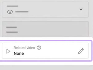 بخش Related Videos در یوتیوب استودیو دسکتاپ