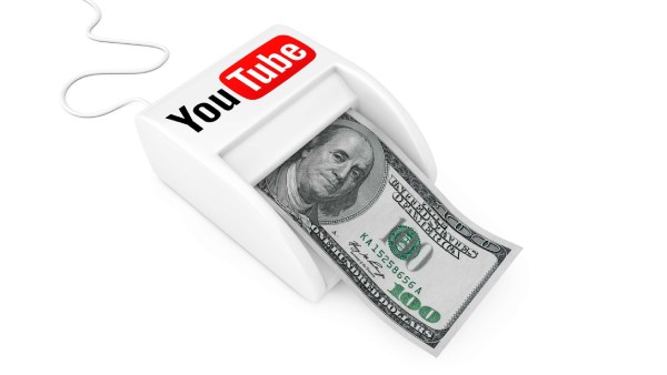 درآمدزایی دلاری در YouTube