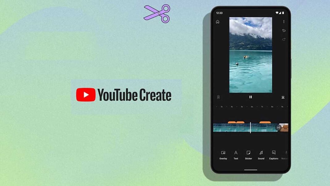 اپلیکیشن youtube create