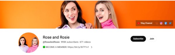 کانال Rose and Rosie