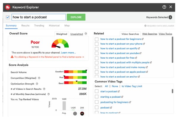 ابزار Video Tag Explorer