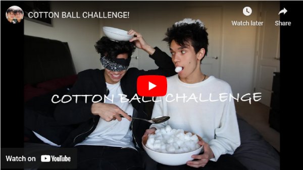 چالش های یوتیوب