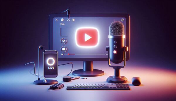مانیتور و میکروفون و ابزار های لایو - پروموت کانال یوتیوب 