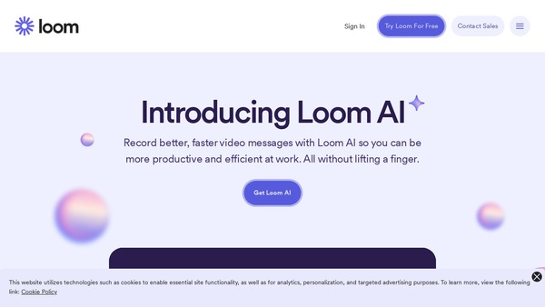 ابزار Loom AI - ادیت ویدیو با هوش مصنوعی