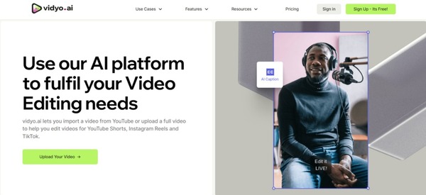 ابزار vidyo ai