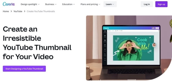 canva - تامنیل یوتیوب چیست