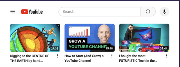 انواع رنگ تامنیل یوتیوب