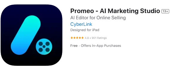 اپلیکیشن Promeo در اپل استور