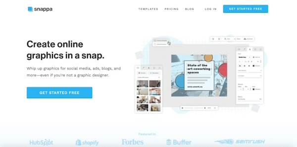 برنامه Snappa برای ساخت تامنیل در یوتیوب