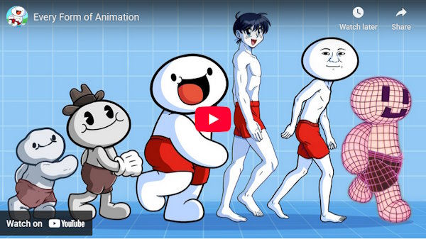 انیمیشن در یوتیوب