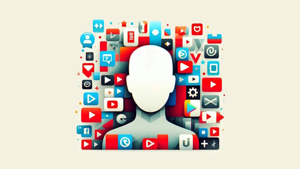 فردی بدون چهره بین لوگوهای یوتیوب - ایده های یوتیوب بدون چهره موفق در سال ۲۰۲۵