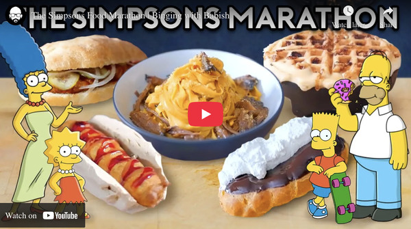 ویدیویی از کانال یوتیوب Binging with Babish