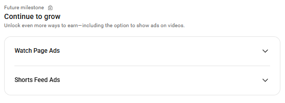 گزینه‌های درآمدزایی از تبلیغات در یوتیوب