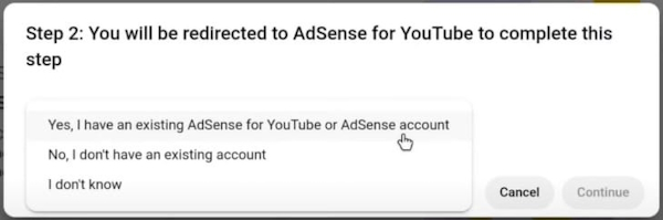 بررسی ساخت حساب ادسنس یا استفاده از حساب گوگل ادسنس قبلی