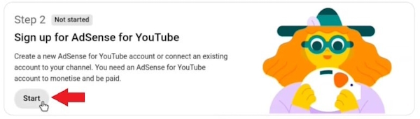اتصال کانال یوتیوب به یک حساب گوگل ادسنس - منوی Earn در یوتیوب کجاست