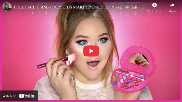 ویدیویی از کانال یوتیوب NikkieTutorials