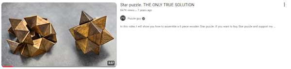 نمونه ویدیوی مربوط به راهحل پازل و معما