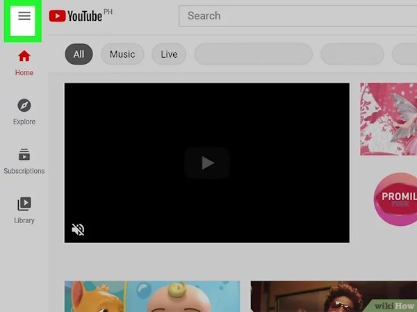 علامت سه خط افقی