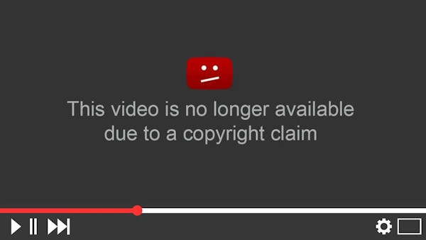 Copyright Claim یوتیوب
