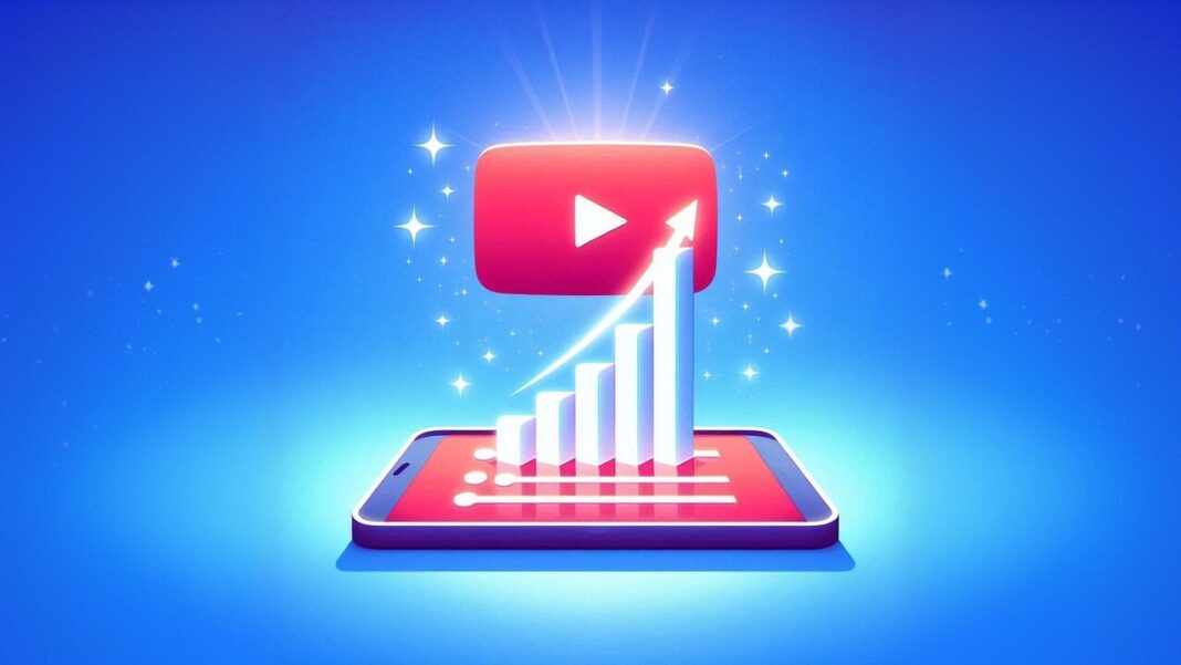 نمودار آماری از تبلت خارج شده با لوگوی یوتیوب در بالا - رکوردهای یوتیوب