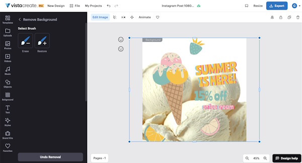 تامنیل ساز یوتیوب Vistacreate