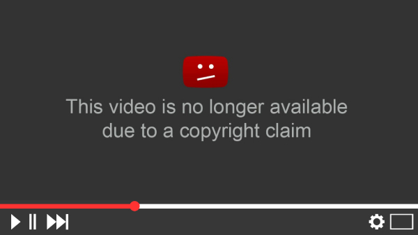 ادعای حق نشر در یوتیوب